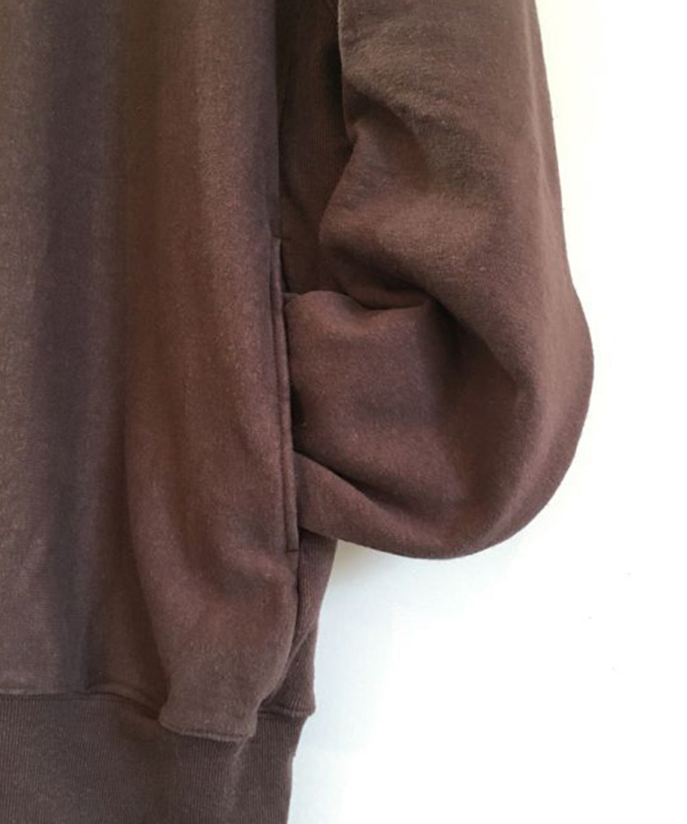 Phatee - HEMP SWEAT CREW / BROWN