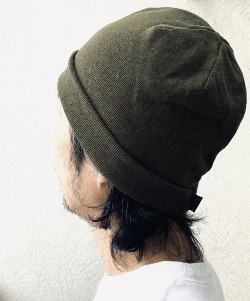Phatee - PHATEE HEMP RIB KNIT CAP / OLIVE