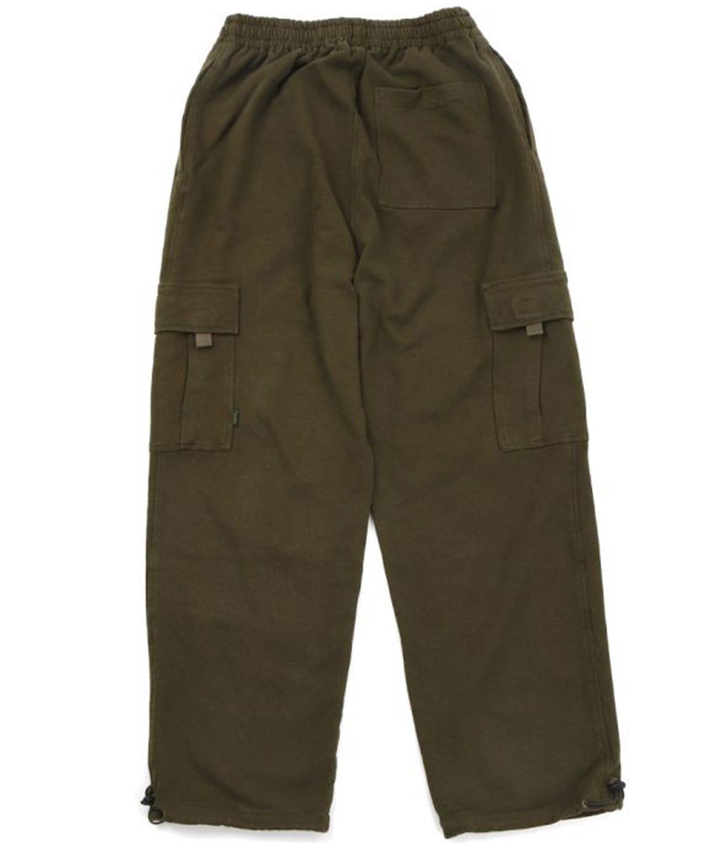 Phatee - HEMP SWEAT CARGO PANTS / OLIVE