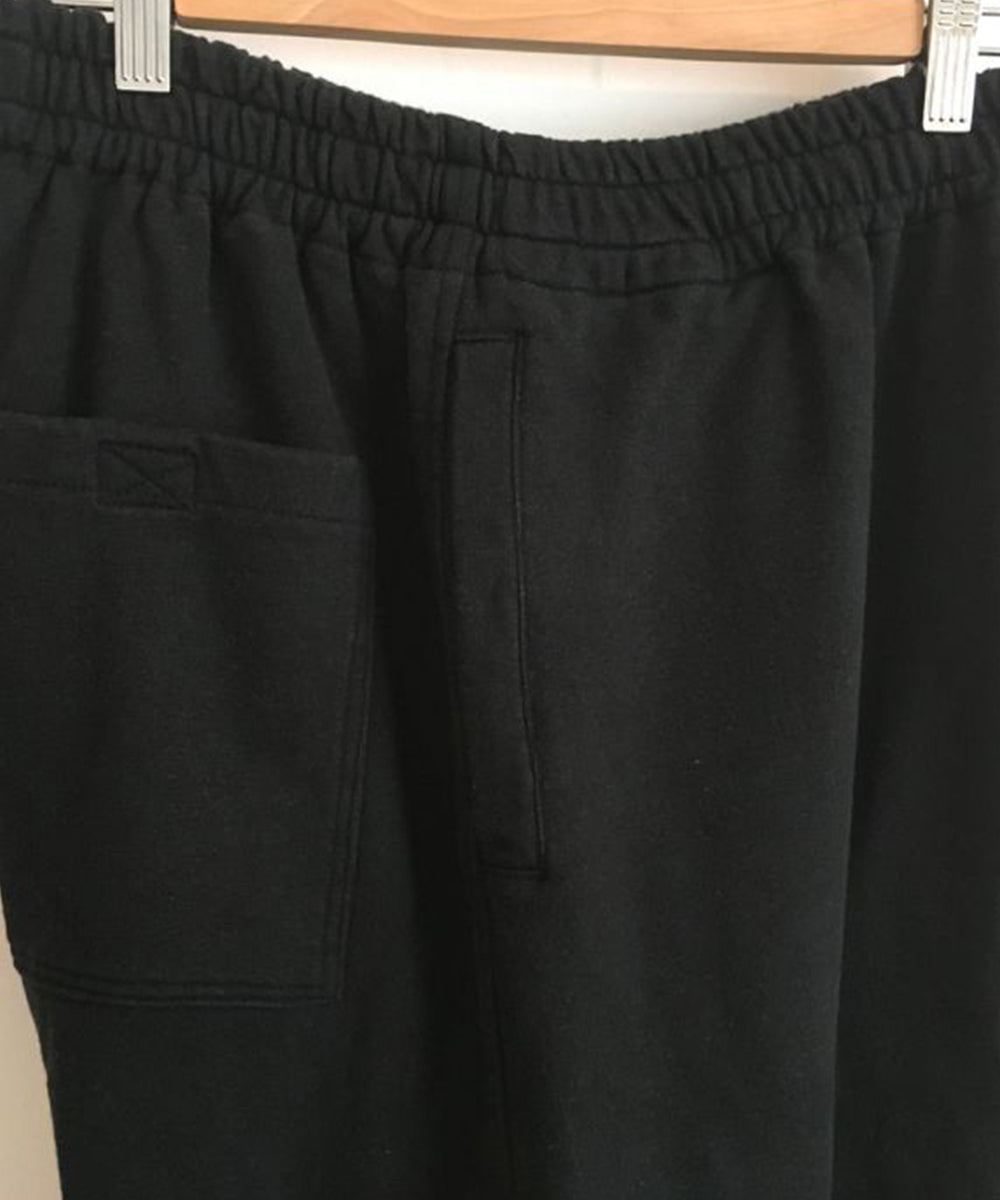 Phatee - HEMP SWEAT CARGO PANTS / BLACK