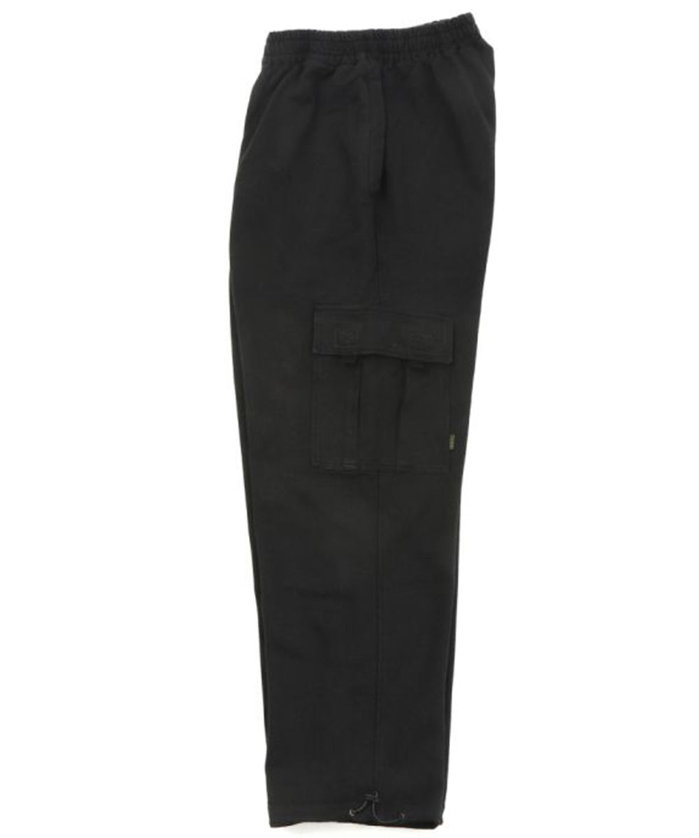 Phatee - HEMP SWEAT CARGO PANTS / BLACK