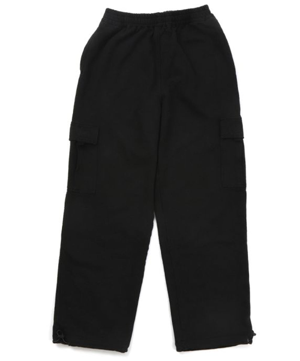 Phatee - HEMP SWEAT CARGO PANTS / BLACK