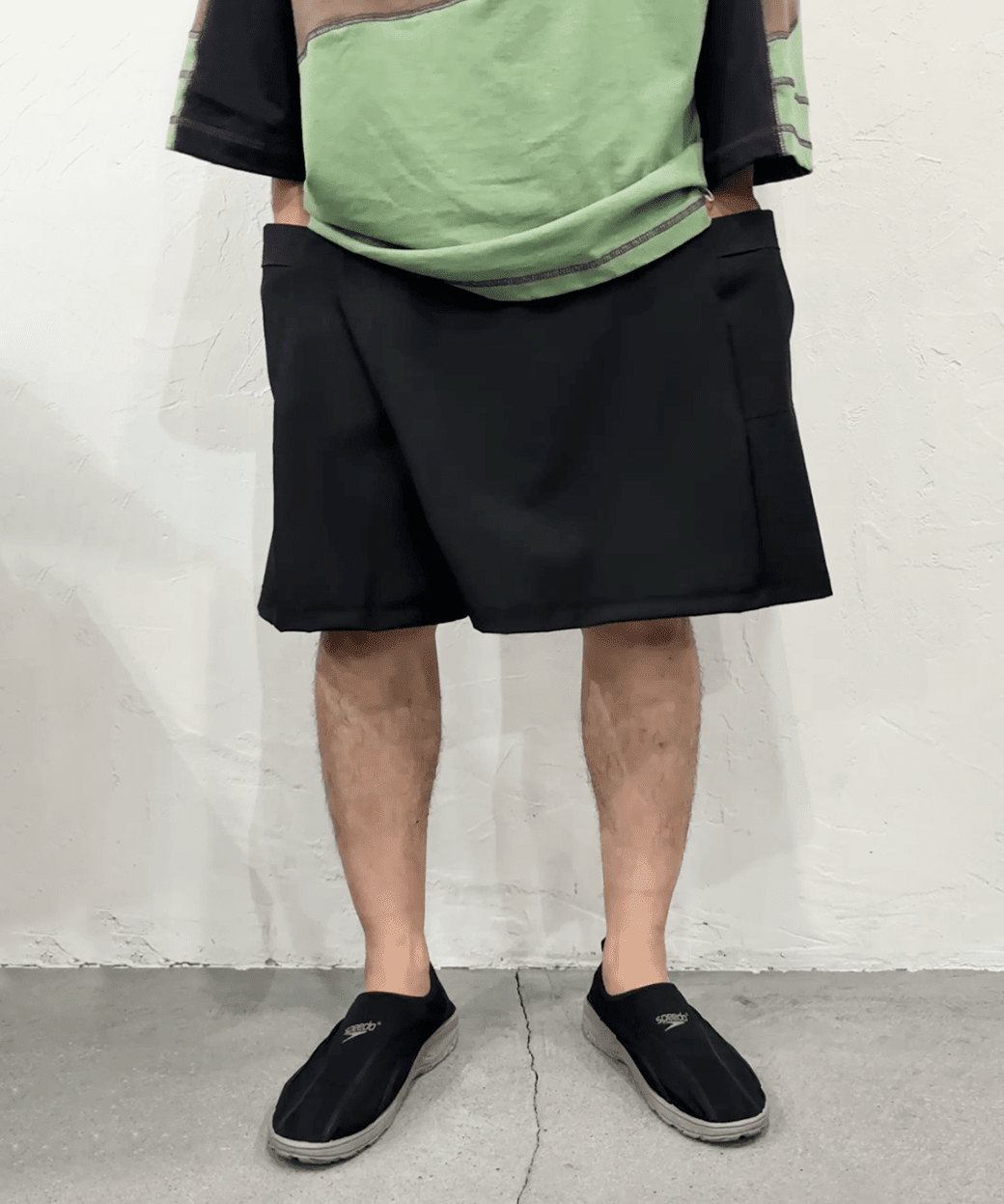 PURPLE RAIN ADVENTURE SKIRTS - ADVENTURE KILT BLACK 商品画像 - DB&BAR