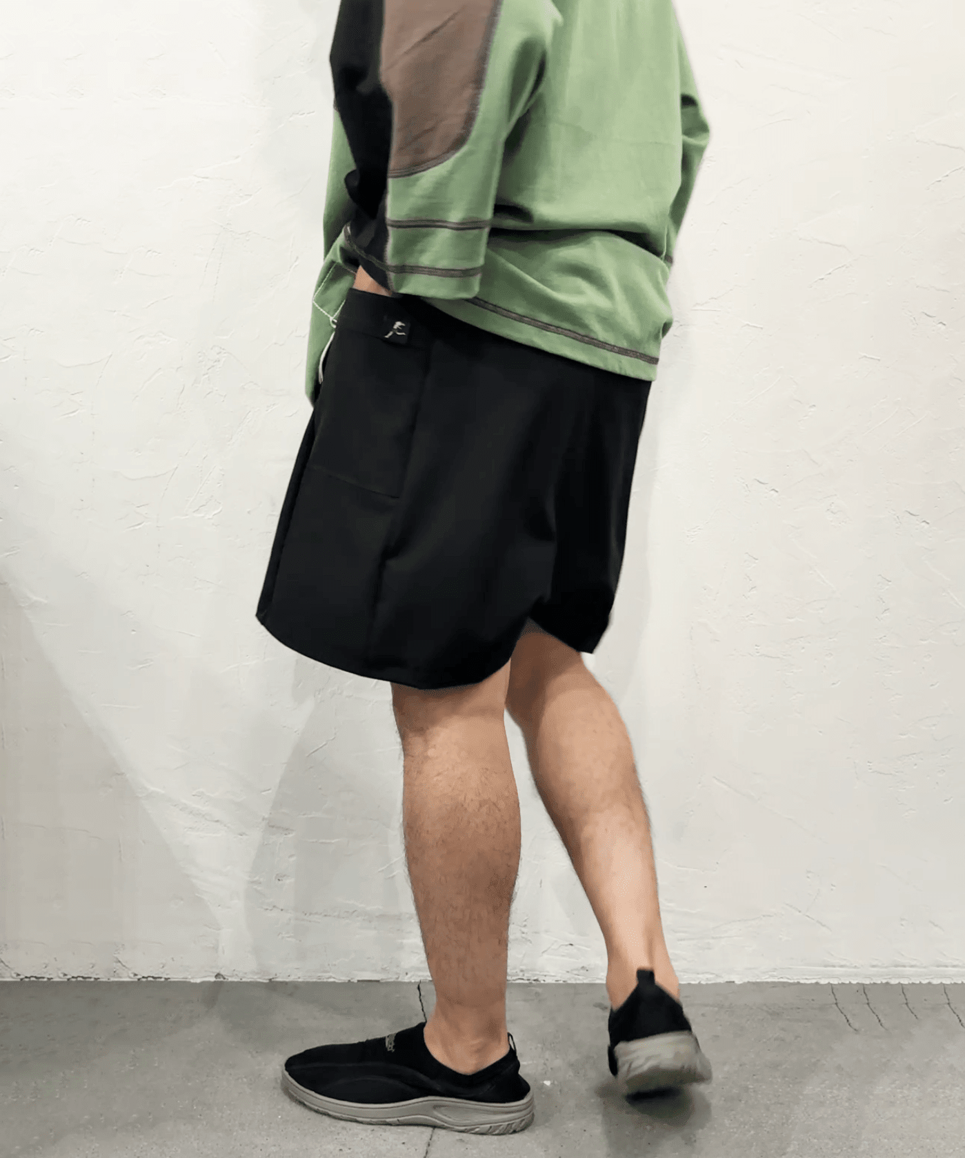 PURPLE RAIN ADVENTURE SKIRTS - ADVENTURE KILT BLACK 商品画像 - DB&BAR