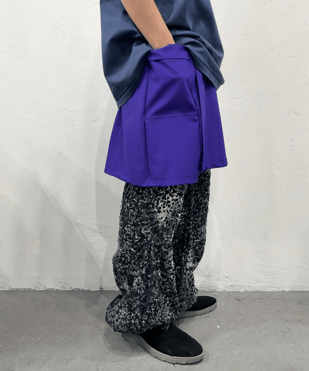 PURPLE RAIN ADVENTURE SKIRTS - ADVENTURE KILT PURPLE 商品画像 - DB&BAR