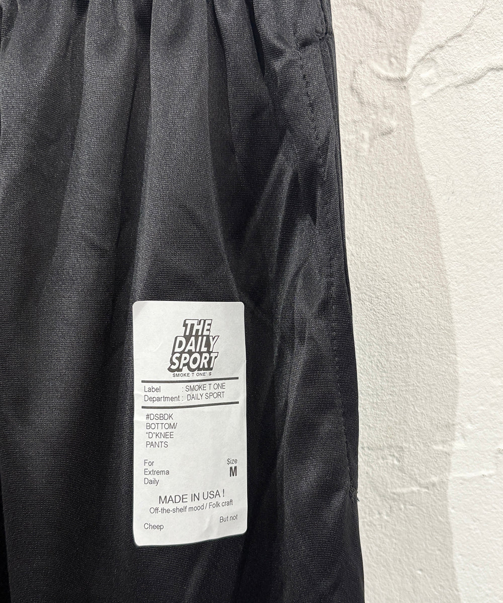SMOKE T ONE - D - KNEE PANTS / BLACK 商品画像 - DB&BAR