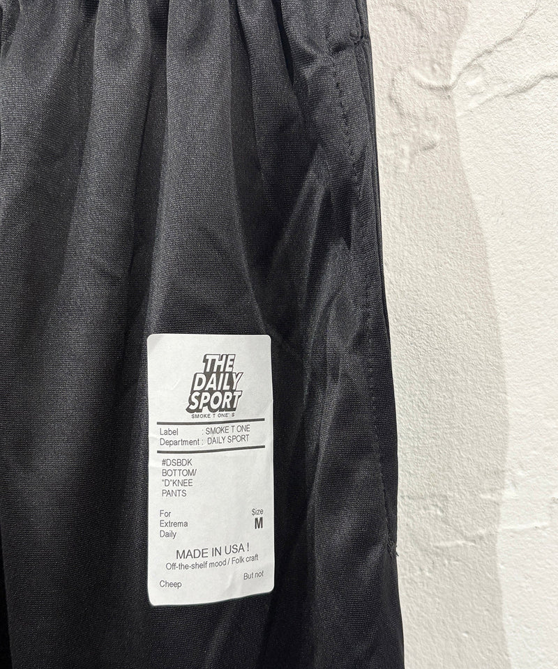 SMOKE T ONE - D - KNEE PANTS / BLACK 商品画像 - DB&BAR
