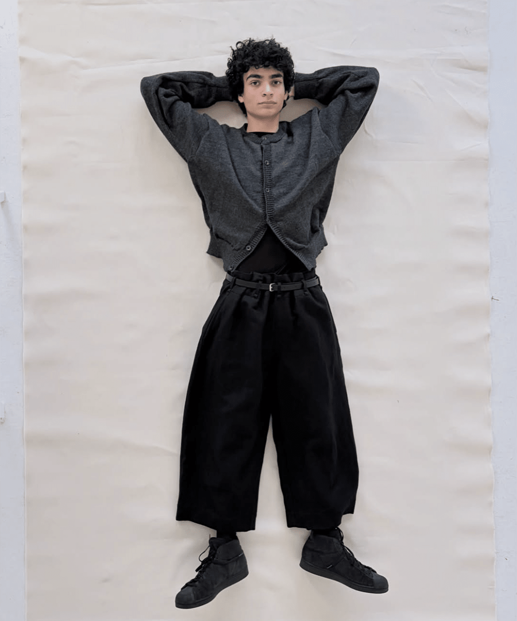 SONO - CASPA cardigan / CHARCOAL 商品画像 - DB&BAR