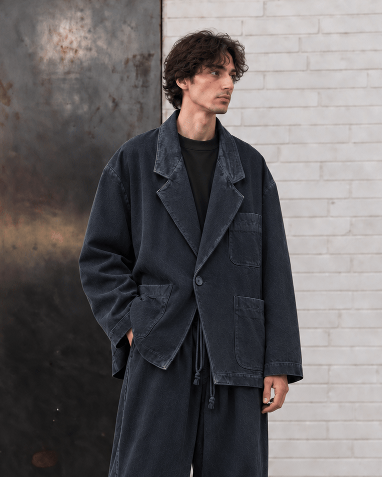 SONO - JURI jacket / BLACK DENIM 商品画像 - DB&BAR