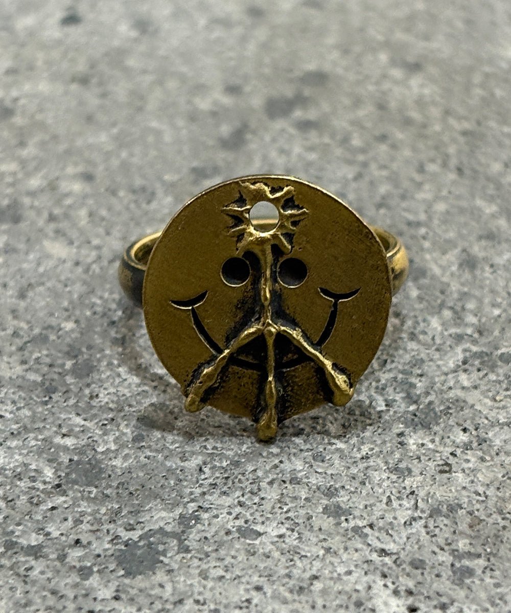 SOTHINGOOD - BRASS「PEASMILE」RING 商品画像 - DB&BAR