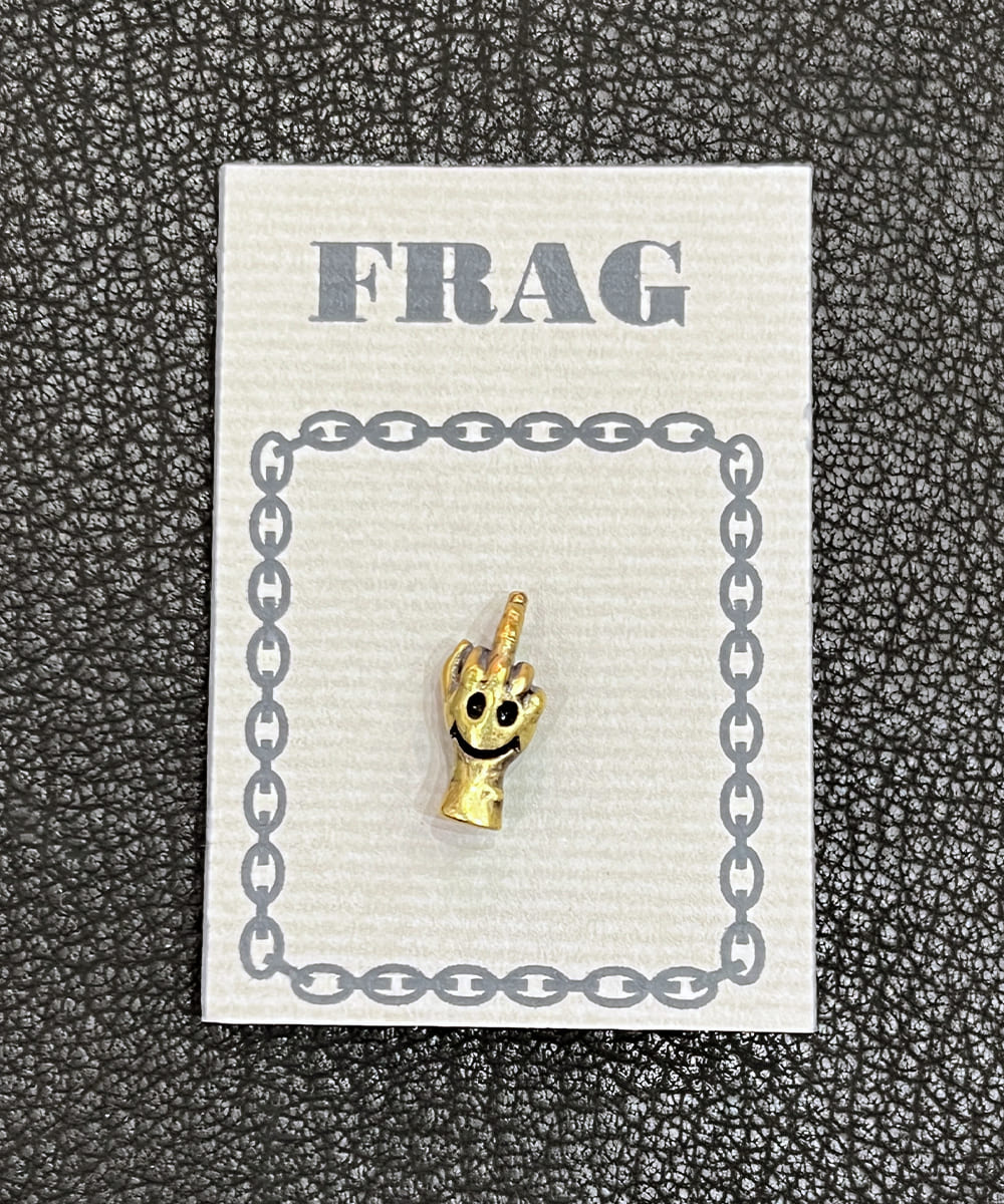 SOTHINGOOD - ハンドサイン「FxxK ＆ SMILE」pin 商品画像 - DB&BAR