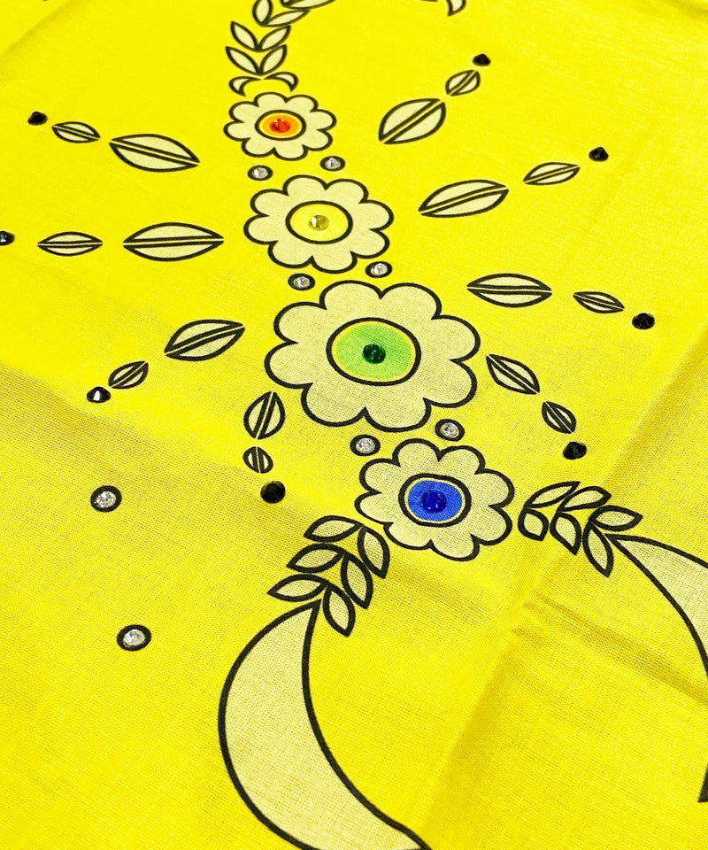 STUDIO 528hz - SCORPIO - YO! COTTON BANDANA / LEMON - DB&BAR