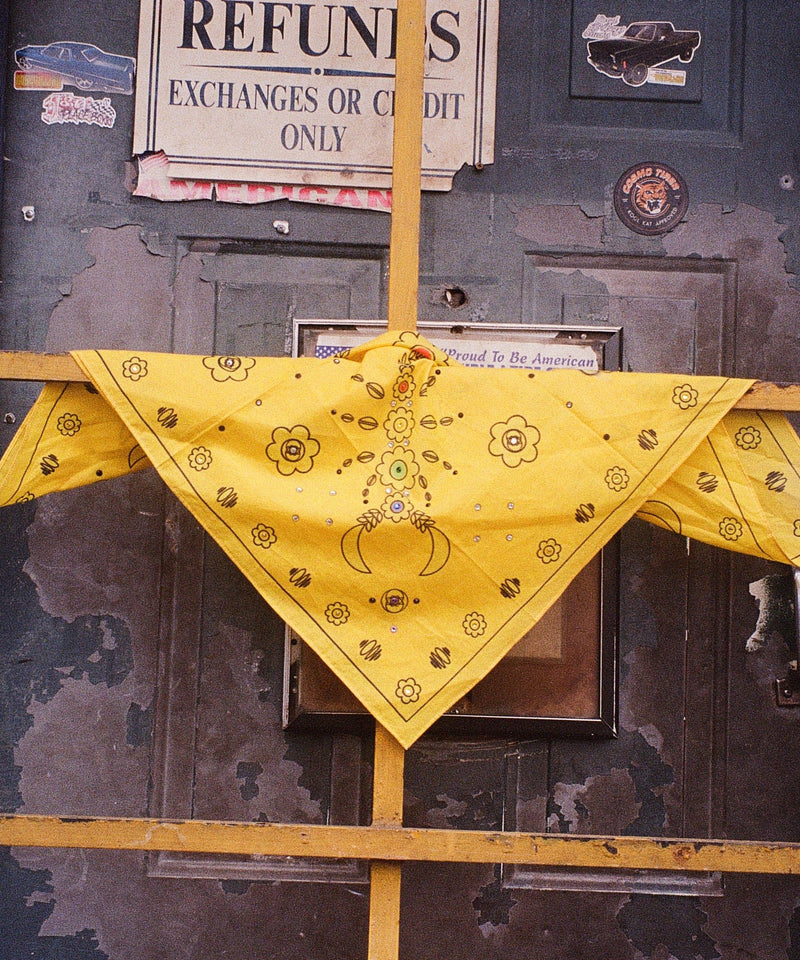 STUDIO 528hz - SCORPIO - YO! COTTON BANDANA / LEMON - DB&BAR