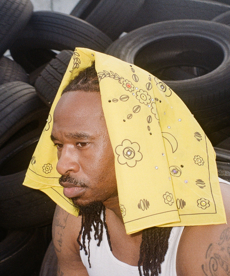 STUDIO 528hz - SCORPIO - YO! COTTON BANDANA / LEMON - DB&BAR
