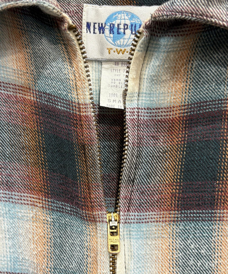 Timeless Treasures - NEW REPUBLIC check pullover shirt 商品画像 - DB&BAR