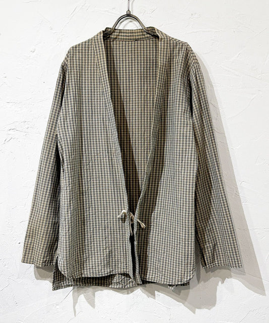 Timeless Treasures : theSakaki - HAORI CHECK SHIRT - DB&BAR