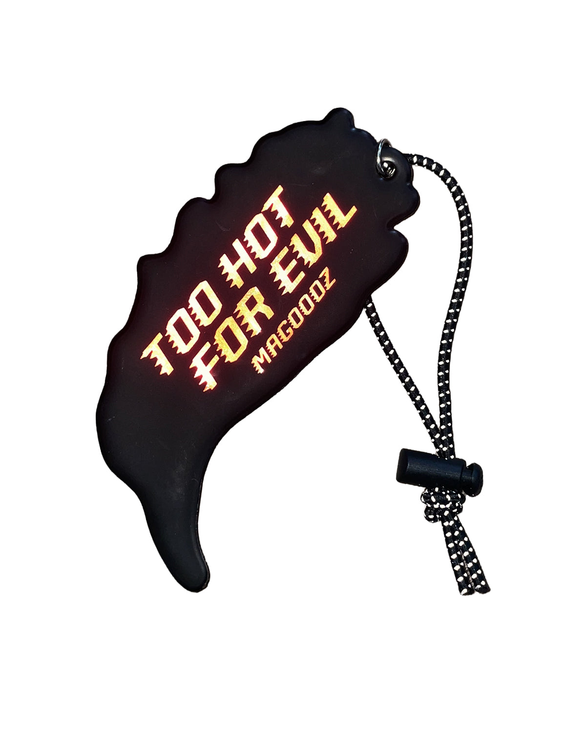 MAGOODZ 魔具ッZ - TOO HOT FOR EVIL【Reflector Strap】商品画像 - DB&BAR