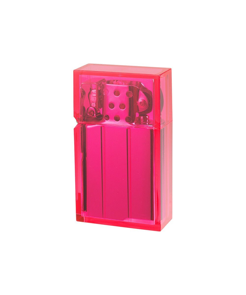 TSUBOTA PEARL Hard-edge Lighter CLEAR PINK | DB&BAR OFFICIAL
