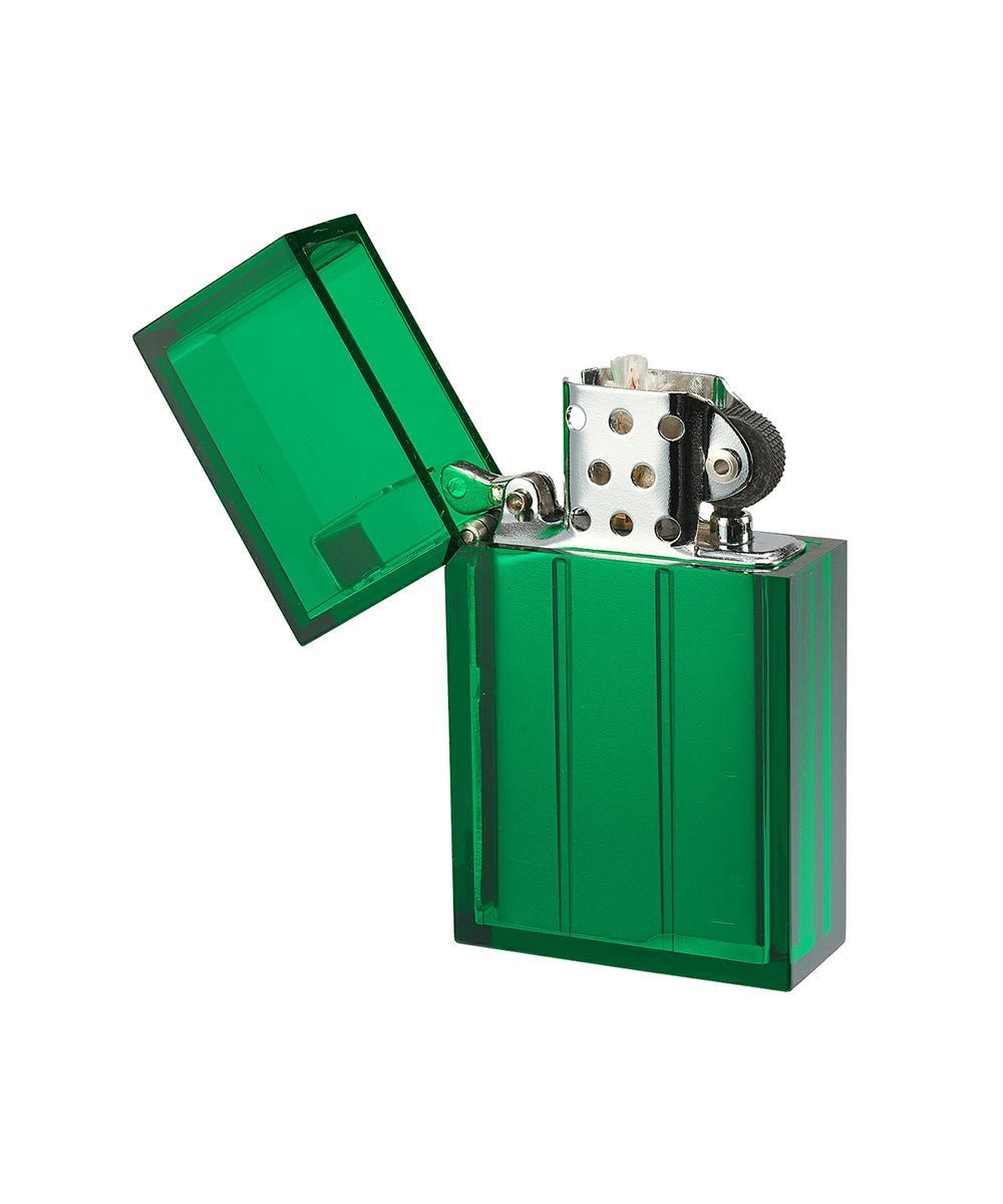 Tsubota Pearl Hard Edge Lighter グリーン TSUBOTA PEARL - Lighter Hard edge CLEAR GREEN | DB&BAR OFFICIAL