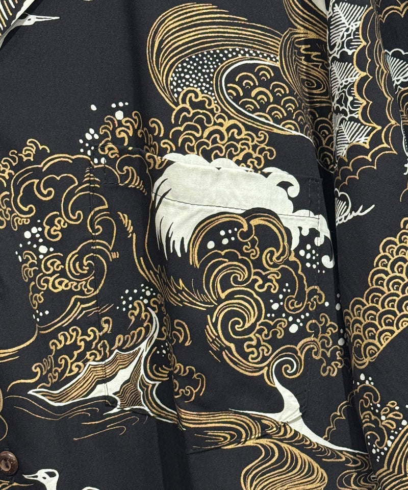 TWO PALMS - RAYON HAWAIIAN SHIRTS “CRANE” 商品画像 - DB&BAR