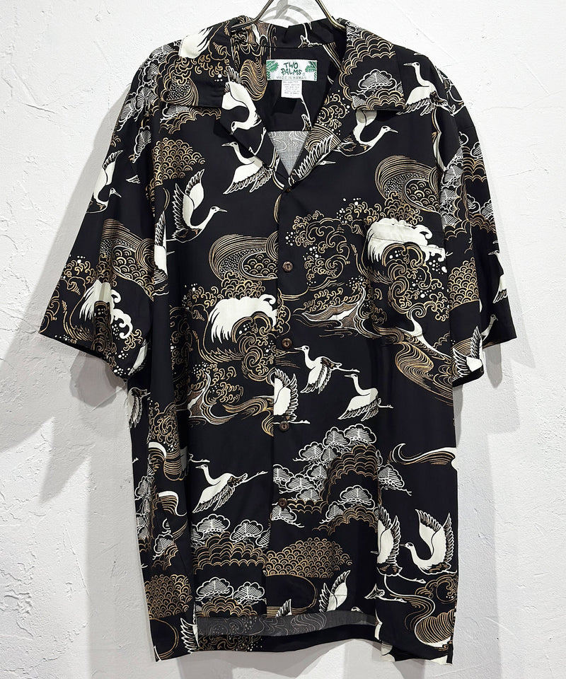 TWO PALMS - RAYON HAWAIIAN SHIRTS “CRANE” 商品画像 - DB&BAR