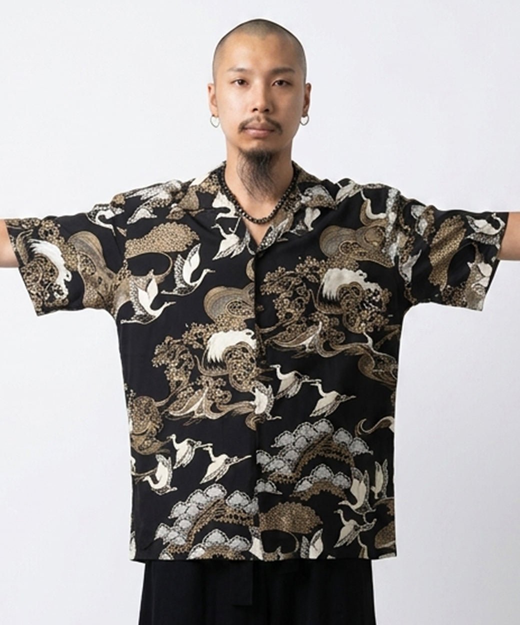 TWO PALMS - RAYON HAWAIIAN SHIRTS “CRANE” 商品画像 - DB&BAR