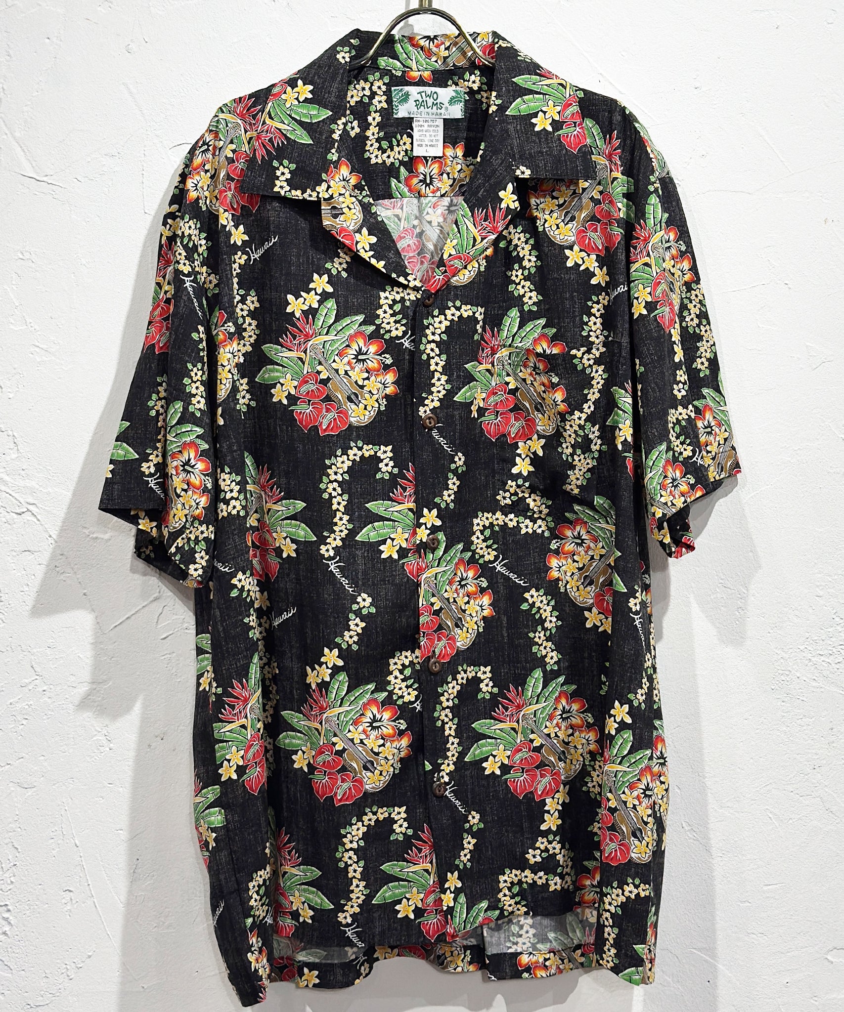 TWO PALMS - RAYON HAWAIIAN SHIRTS “LEI OF HAWAII” 商品画像 - DB&BAR