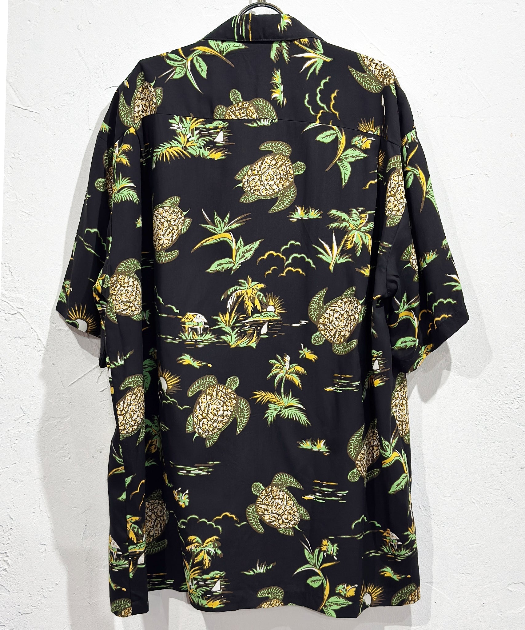 TWO PALMS - RAYON HAWAIIAN SHIRTS “TURTLE” 商品画像 - DB&BAR