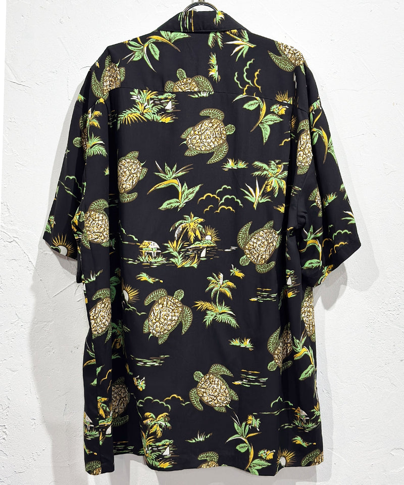 TWO PALMS - RAYON HAWAIIAN SHIRTS “TURTLE” 商品画像 - DB&BAR