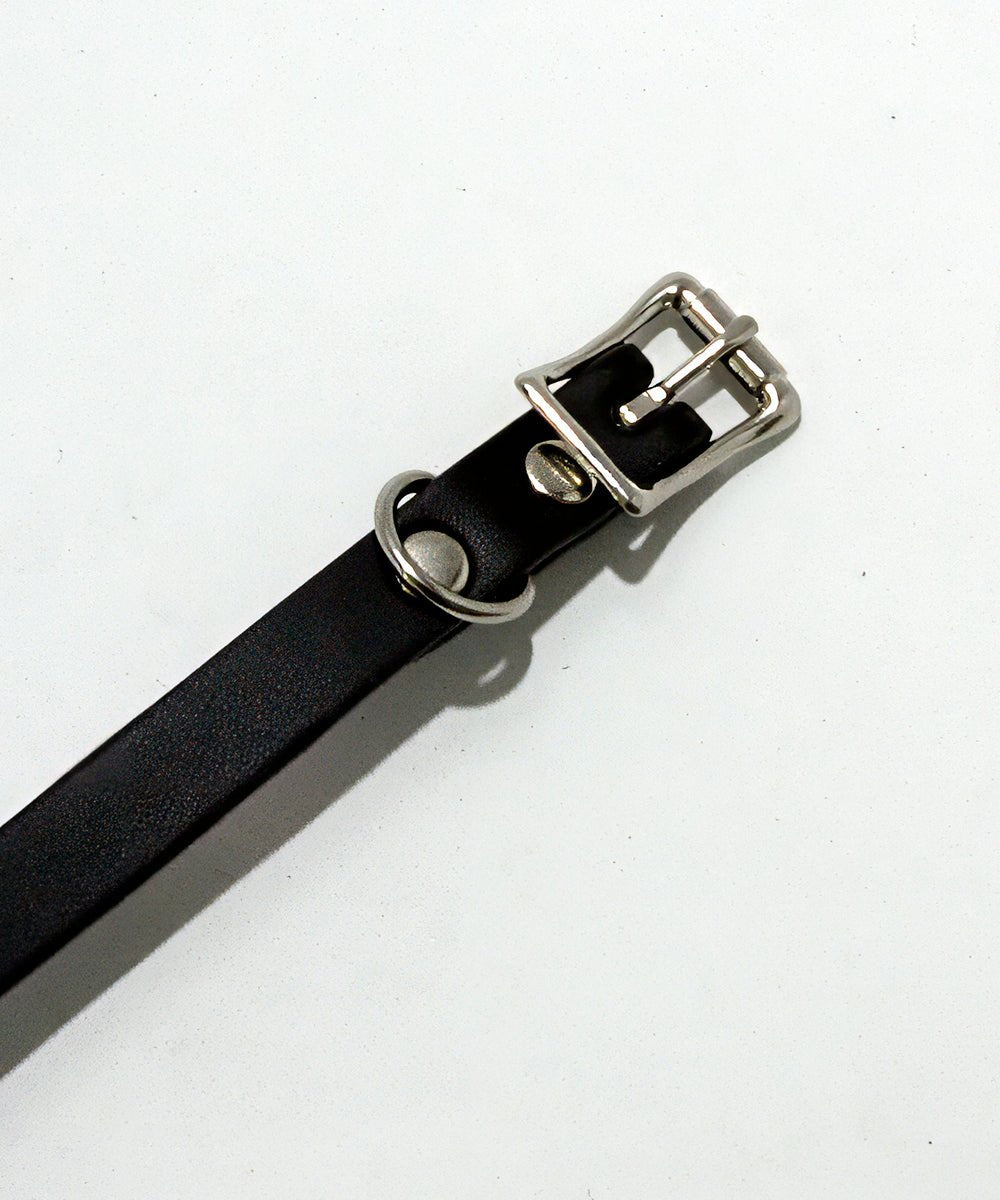 U.S. LEATHER ACCESSORIES - DOUBLE WRAP BRACELET ＆ CHOKER / BLACK 商品画像 - DB&BAR