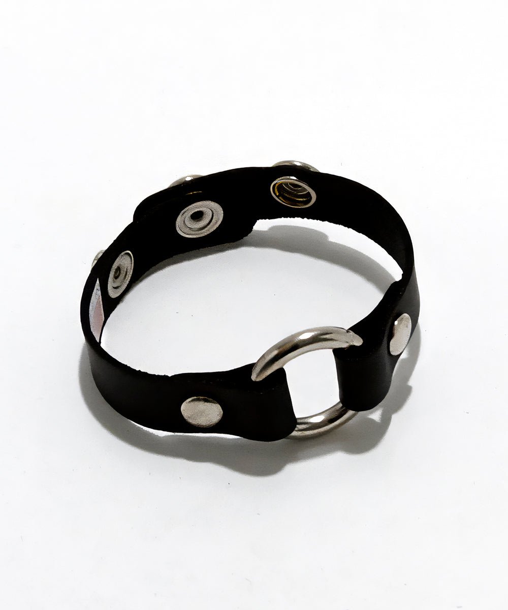 U.S. LEATHER ACCESSORIES - RING BRACELET / BLACK 商品画像 - DB&BAR