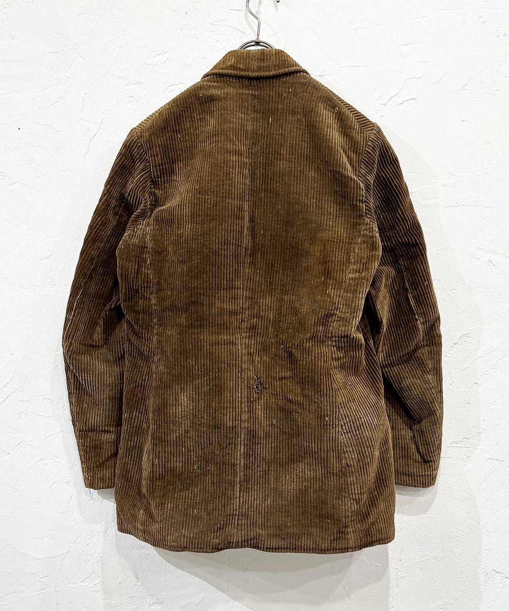 VINTAGE - 40'S CORDUROY HUNTING JACKET - DB&BAR