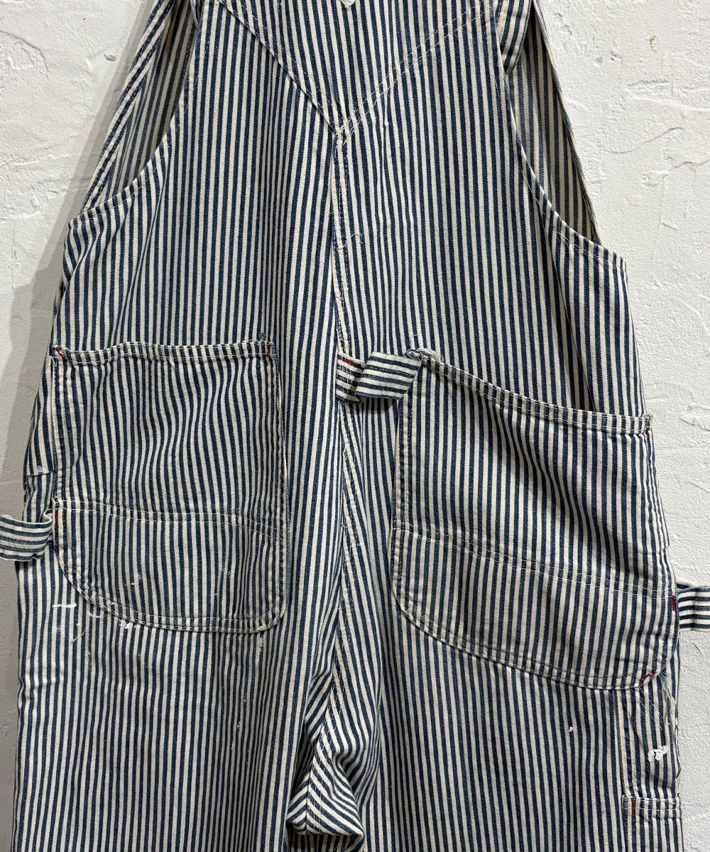 VINTAGE - BIG MAC HICKORY STRIPE BIB OVERALLS - DB&BAR
