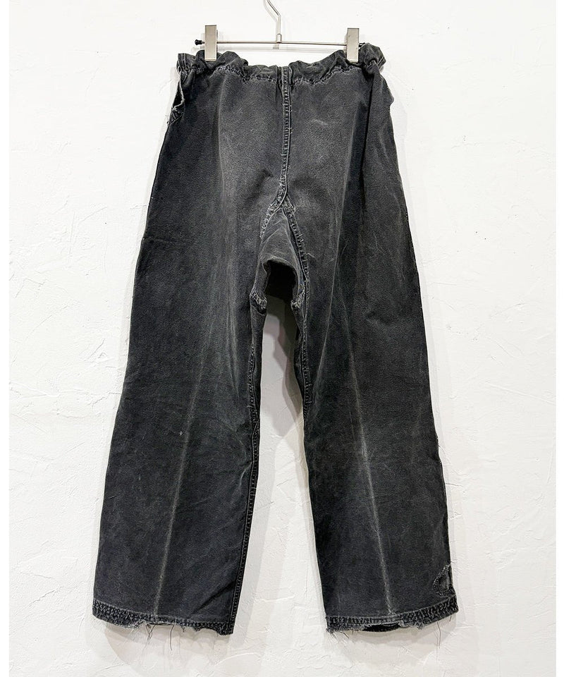 VINTAGE - BLACK DYED JUDO UNIFORM PANTS 商品画像 - DB&BAR
