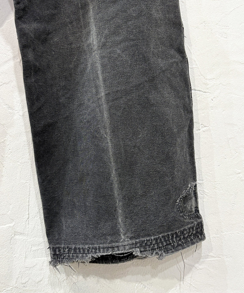 VINTAGE - BLACK DYED JUDO UNIFORM PANTS 商品画像 - DB&BAR