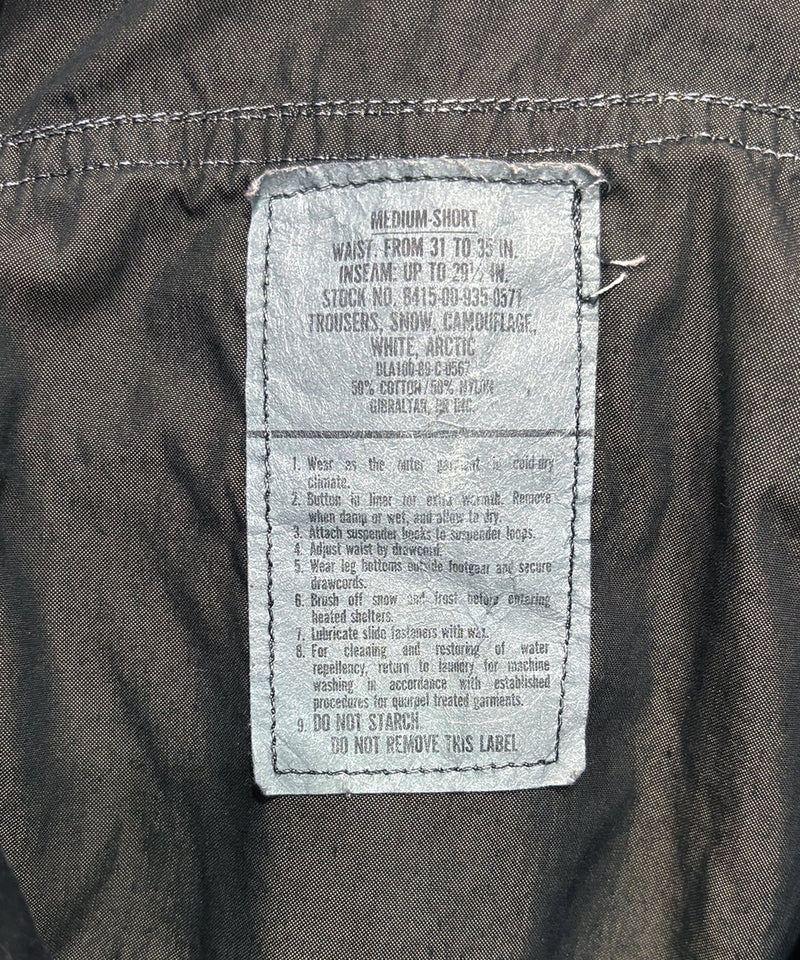 VINTAGE - BLACK DYED US MILITARY OVER PANTS 商品画像 - DB&BAR