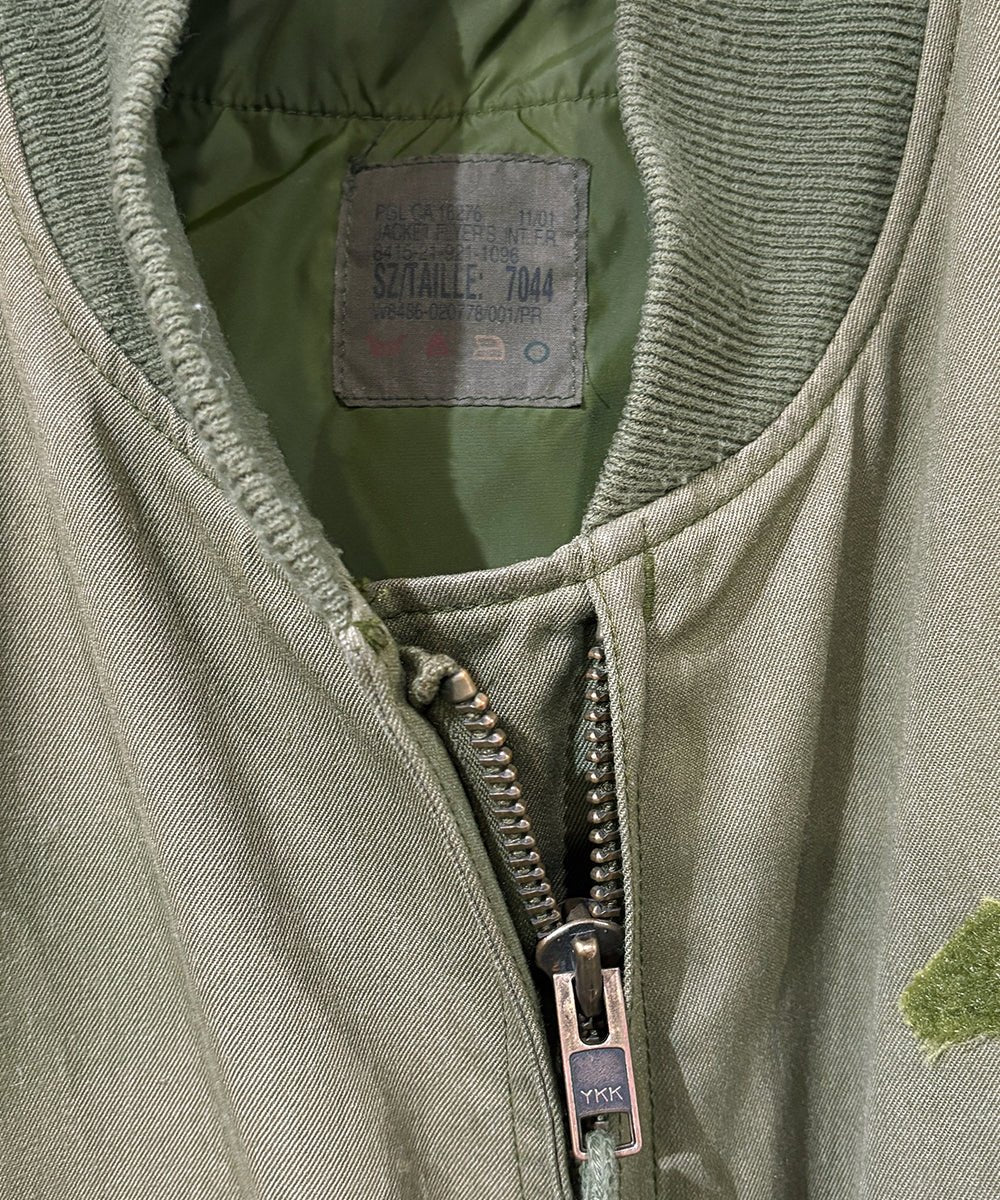 VINTAGE - CANADIAN MILITARY FLIGHT JACKET - DB&BAR