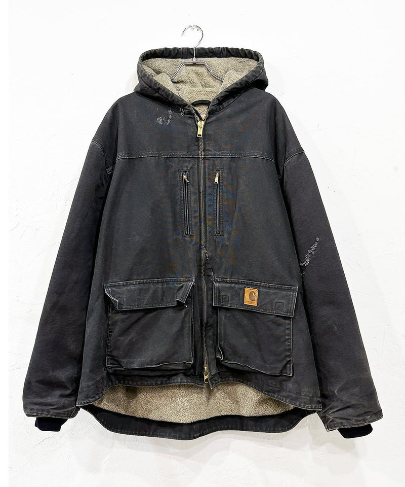 VINTAGE - CARHARTT DUCK FABRIC HOODIE JACKET 商品画像 - DB&BAR