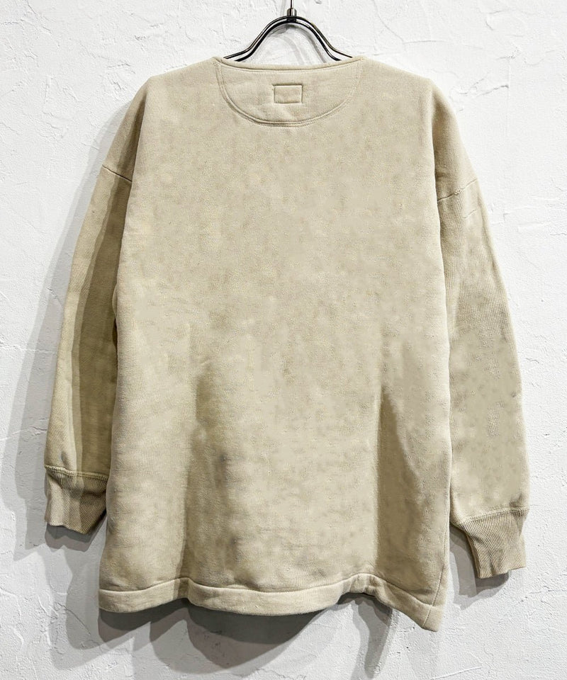VINTAGE - “FAN PEACOCK” JAPANESE HENLEY NECK SHIRT 商品画像 - DB&BAR