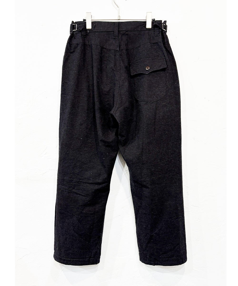 VINTAGE - FRENCH BLACK FABRIC CHINA JACKET AND PANTS - DB&BAR