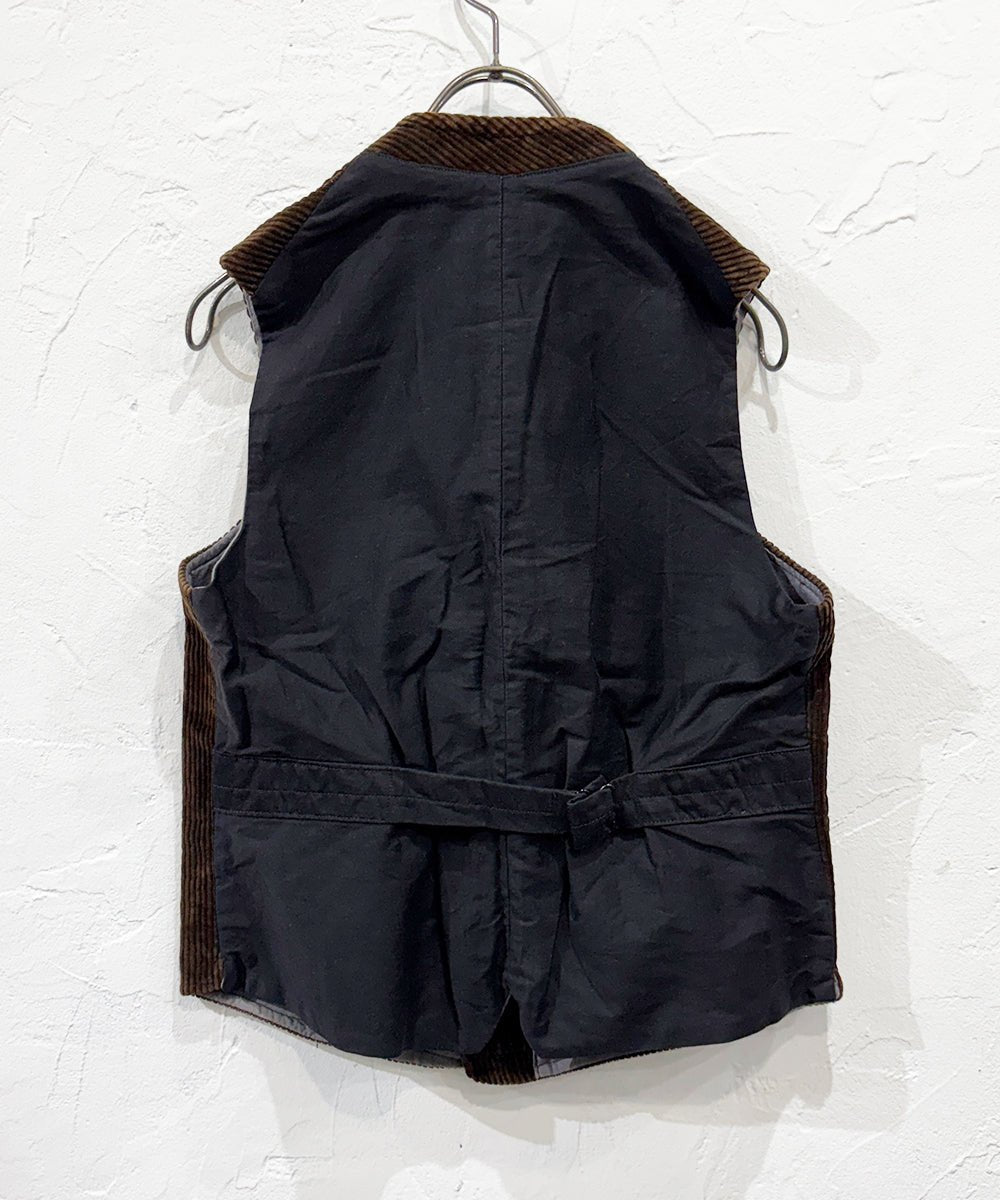 VINTAGE - FRENCH CORDUROY VEST - DB&BAR