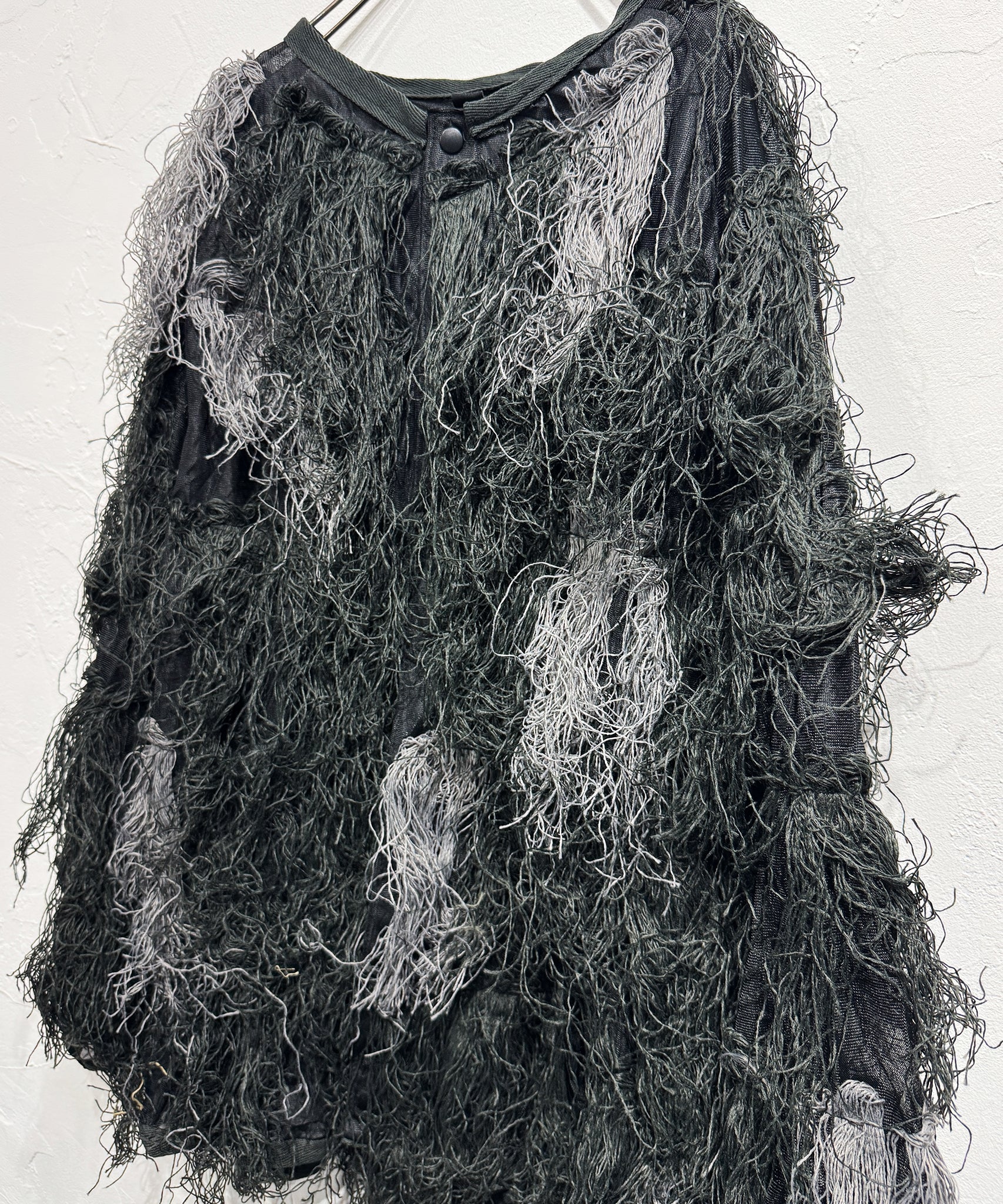 VINTAGE - GHILLIE JACKET BLACK - DB&BAR
