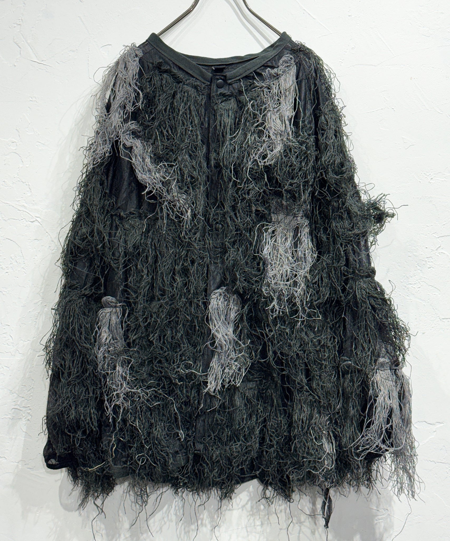 VINTAGE - GHILLIE JACKET BLACK - DB&BAR