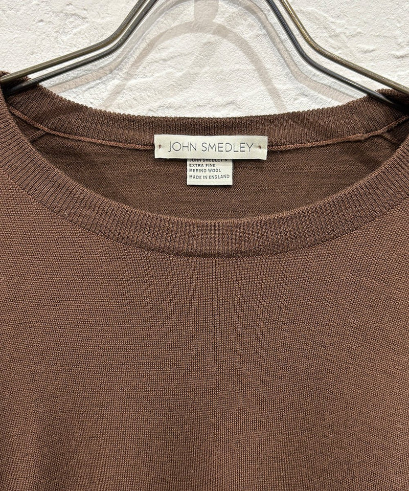 VINTAGE - JOHN SMEDLEY PULLOVER KNIT - DB&BAR