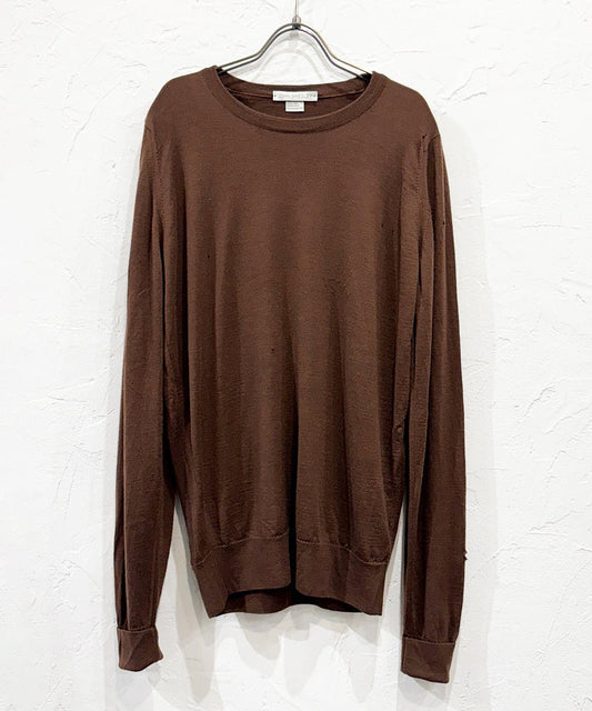 VINTAGE - JOHN SMEDLEY PULLOVER KNIT - DB&BAR