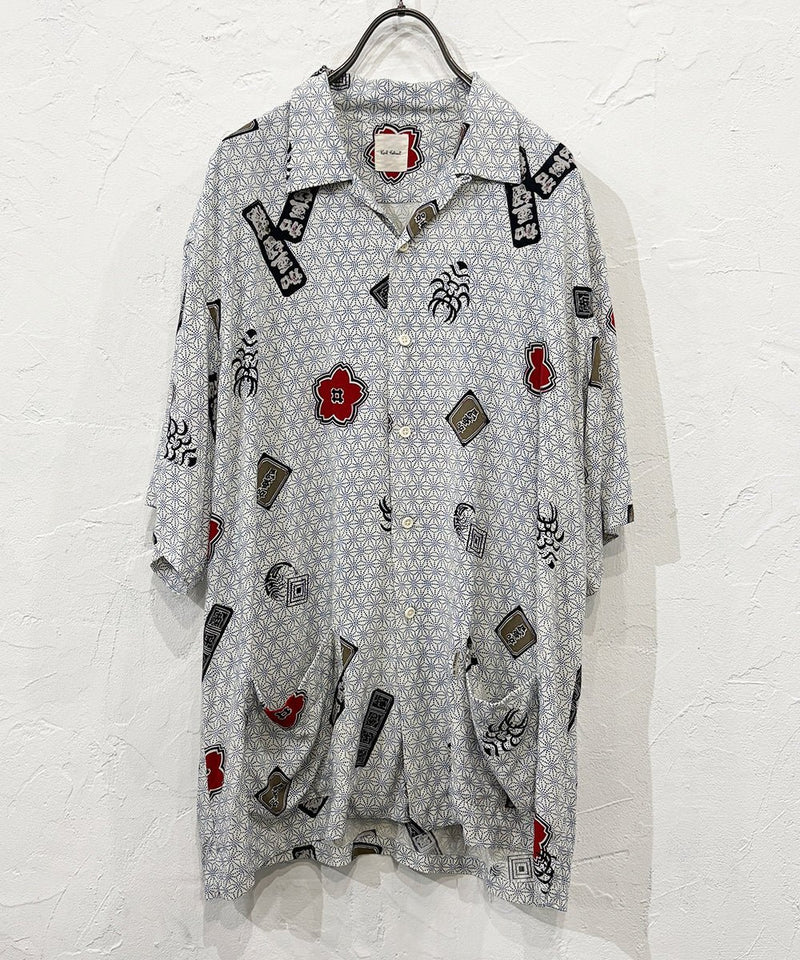 VINTAGE - KARL HELMUT RAYON SHORT SLEEVE SHIRTS 和柄 商品画像 - DB&BAR