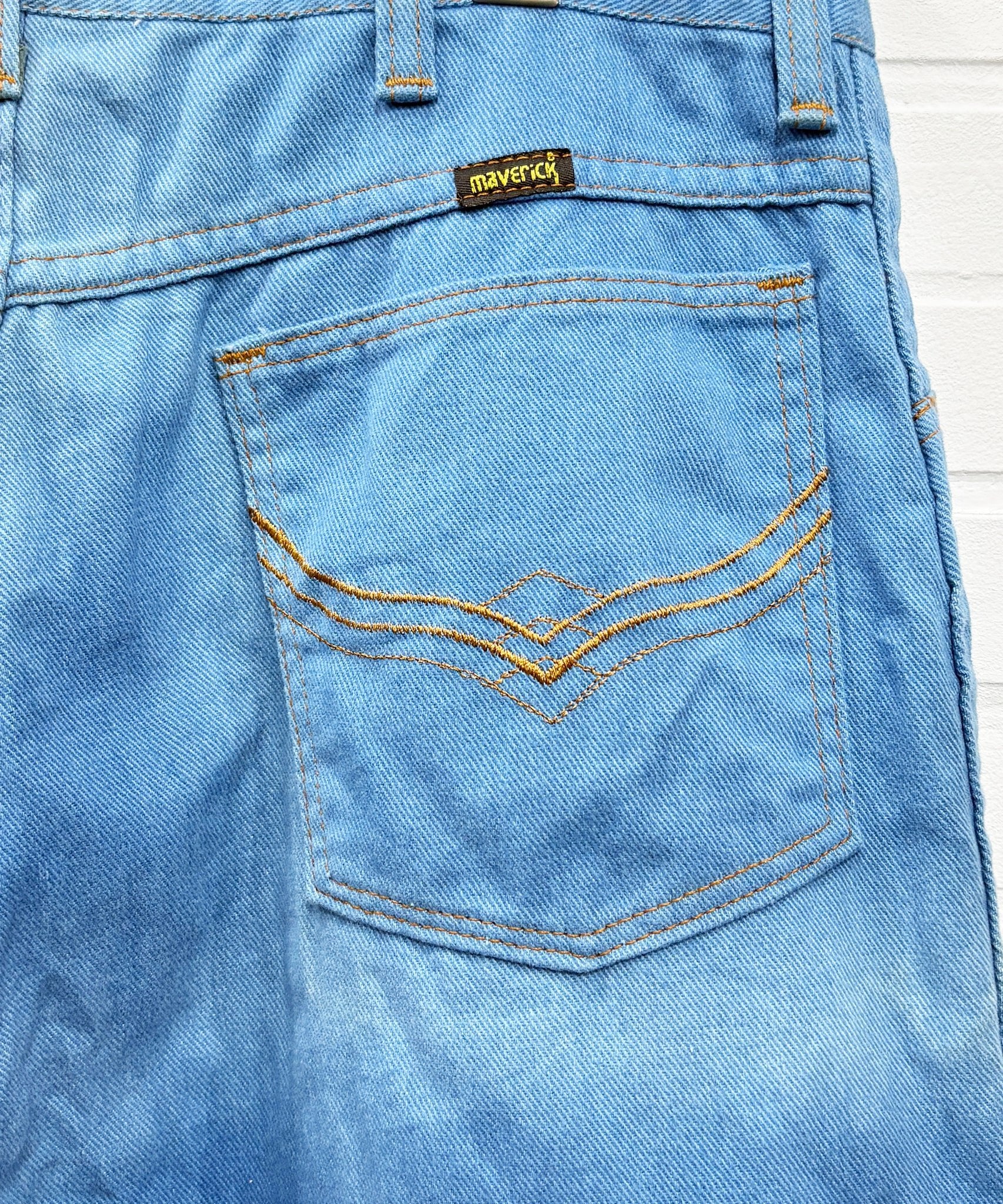 VINTAGE - MARVERICK 80'S TWILL PANTS - DB&BAR