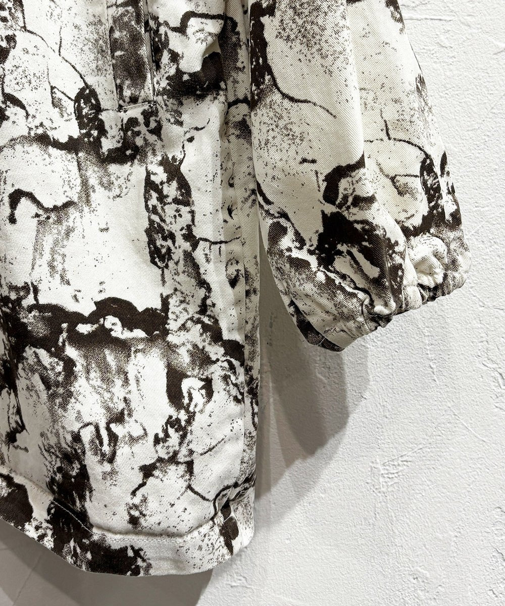 VINTAGE - NATURAL GEAR SNOW CAMO HOODIE - DB&BAR