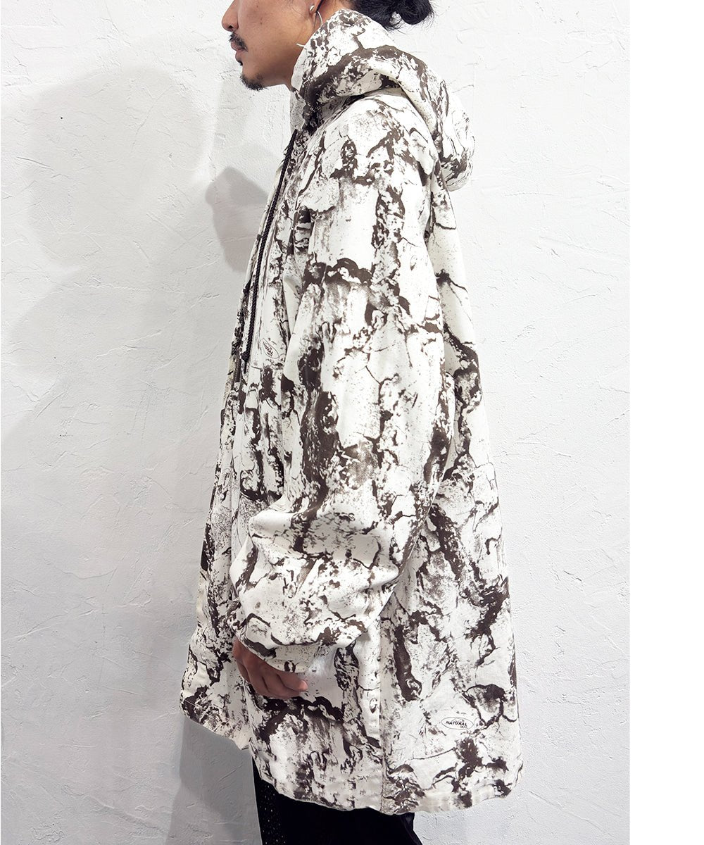 VINTAGE - NATURAL GEAR SNOW CAMO HOODIE - DB&BAR