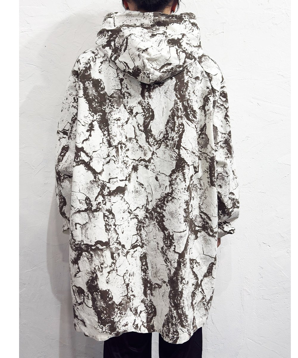 VINTAGE - NATURAL GEAR SNOW CAMO HOODIE - DB&BAR
